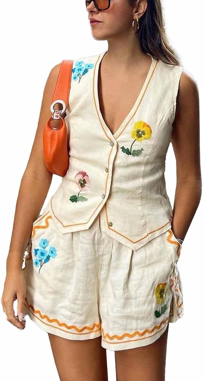 eaphi linen like belt vest